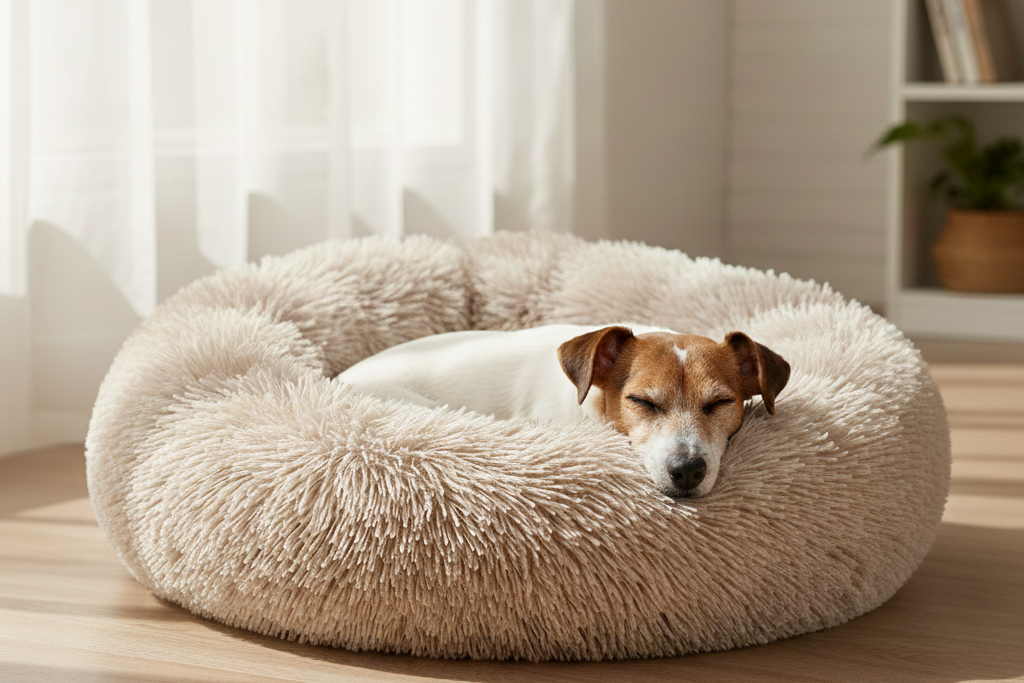 The Cloud-9 Calming Donut Bed